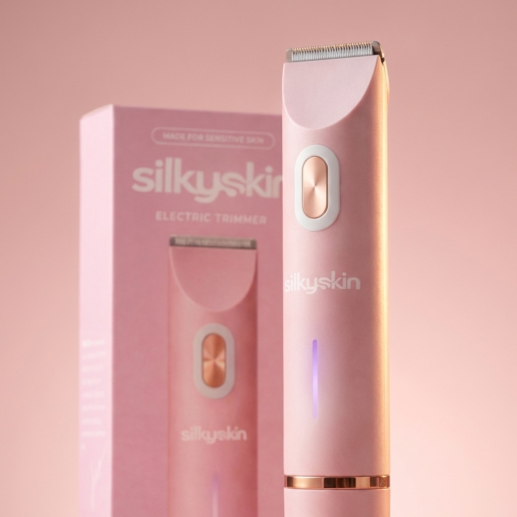 SilkySkin trimmer kit with 100% money back guarantee
